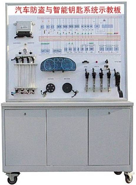 汽車防盜和智能鑰匙系統(tǒng)示教板