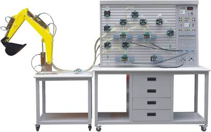 挖掘機(jī)液壓系統(tǒng)實訓(xùn)裝置