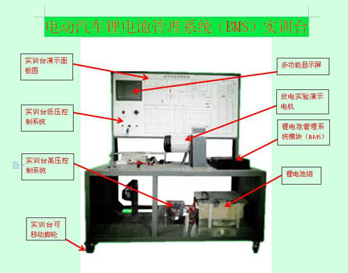 動(dòng)力電池管理系統(tǒng)（BMS）實(shí)訓(xùn)臺(tái)