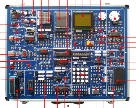 SHYL-M520 單片機(jī)與MCGS組態(tài)綜合實(shí)驗(yàn)平臺(tái)，SHYL-M520 單片機(jī)與MCGS組態(tài)綜合實(shí)驗(yàn)系統(tǒng)，SHYL-M520 單片機(jī)與MCGS組態(tài)綜合實(shí)驗(yàn)箱
