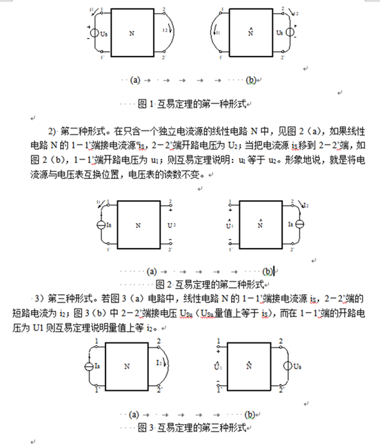 標題: 疊加定理和互易定理實驗 - 說明 疊加定理和互易定理實驗