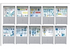 YL-617型《鉗工工藝學》示教陳列柜